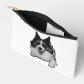 Neat Zips, Festive Whisper アクセサリーポーチ (見開き)