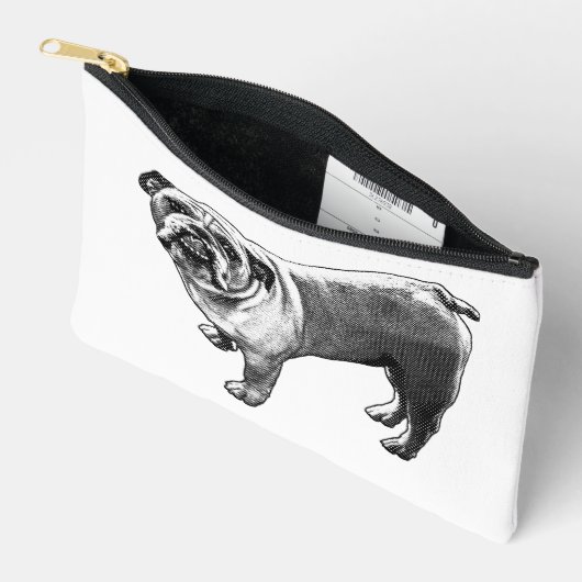 Neat Zips, Festive Whisper アクセサリーポーチ (見開き)