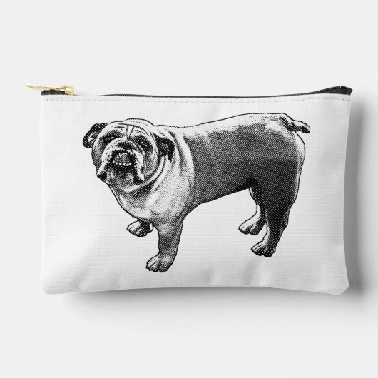 Neat Zips, Festive Whisper アクセサリーポーチ (正面)