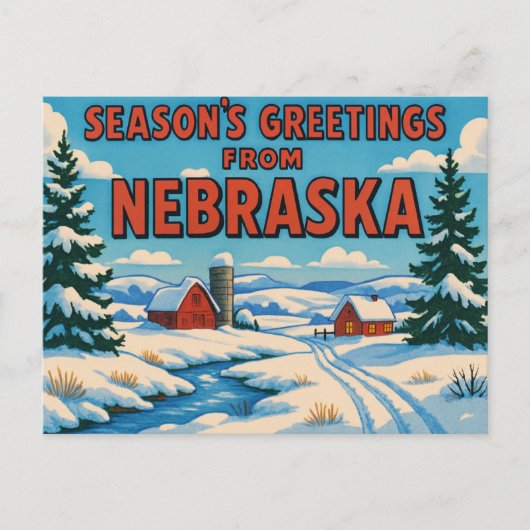 NEBRASKAはがき ポストカード (正面)