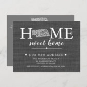 NEBRASKA州移動告知ポストカード 案内ポストカード (正面/裏面)