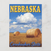 Nebraska Cornhusker State ポストカード (正面)