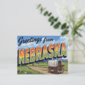 Nebraska Covered Wagon Field ポストカード (スタンド正面)
