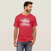 Nebraska Cryptid応答チーム – サスカッチDivisio Tシャツ (正面フル)
