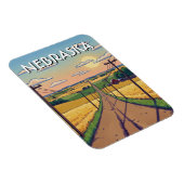  Nebraska Postcard マグネット (右側)
