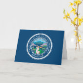 Nebraskan Seal, Seal of Nebraska カード (黄色い花)