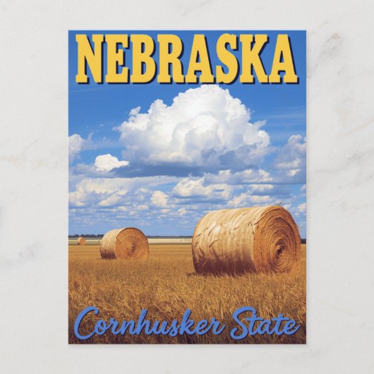 Nebraska's Golden Harvest: The Cornhusker State ポストカード (正面)