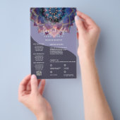 Nebula Bloom | マンダラ チラシ (ハンドル)