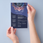 Nebula Bloom | マンダラ チラシ (ハンドル)