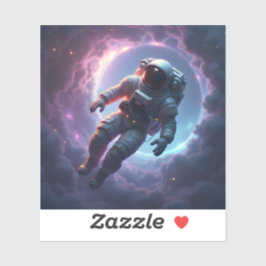 Nebula Drift - Square Vinyl Sticker シール