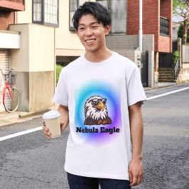 Nebula Neon Eagle Tシャツ