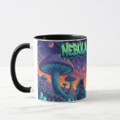 Nebula Nomads Space Astronaut Sci-Fi Combo Coffee  マグカップ (左)