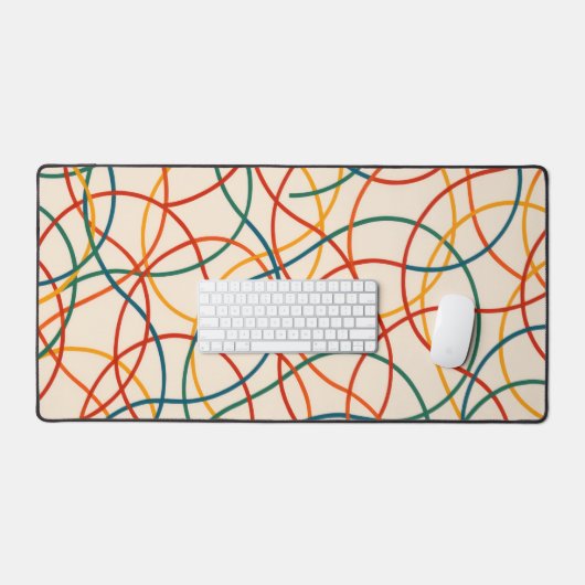 Nebula Vortex Fluid Ink Mousepad デスクマット (キーボード&マウス)