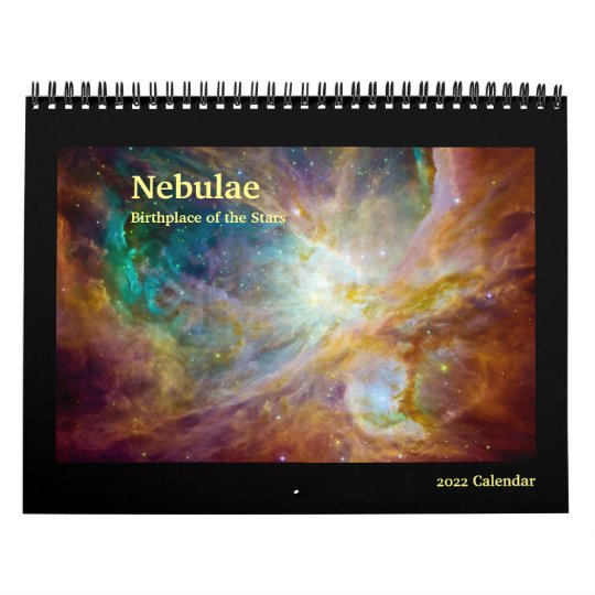 Nebulae 22宇宙画像 カレンダー Zazzle Co Jp