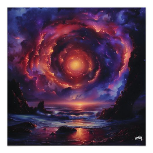 Nebulosa de Amanecer Cósmico ポスター (正面)