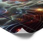 Nebulous Space Signals Sci-fi Space Poster ポスター (角)