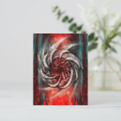 NECCROFUTURISTアバトワールアート ポストカード (スタンド正面)