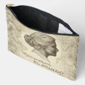 Neceser Mujeres que dibujaron el mundo アクセサリーポーチ (見開き)