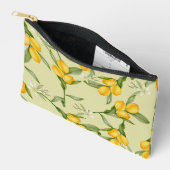 Necessaire gave lemon prints アクセサリーポーチ (見開き)
