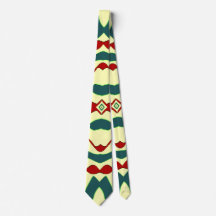 Neck Tie, A multicolor fabric print pattern design