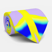 Neck Tie, A multicolor fabric print pattern design ネクタイ (ロール)