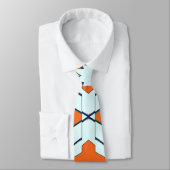 Neck Tie, A multicolor fabric print pattern design ネクタイ (タイ)