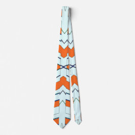 Neck Tie, A multicolor fabric print pattern design ネクタイ