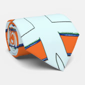 Neck Tie, A multicolor fabric print pattern design ネクタイ (ロール)