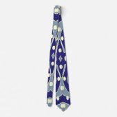 Neck Tie, A multicolor fabric print pattern design ネクタイ (裏面)