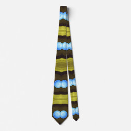 Neck Tie, A multicolor fabric print pattern design ネクタイ