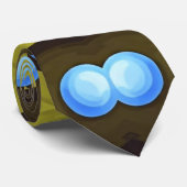 Neck Tie, A multicolor fabric print pattern design ネクタイ (ロール)