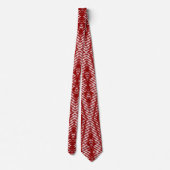 Neck Tie, A multicolor fabric print pattern design ネクタイ (裏面)