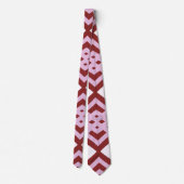 Neck Tie, A multicolor fabric print pattern design ネクタイ (裏面)