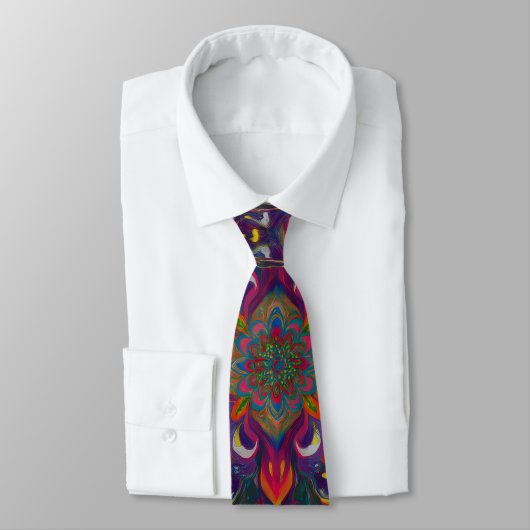 Neck Tie Abstruct Pattern beautiful tie ネクタイ (タイ)