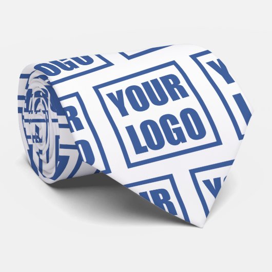 Neck Tie Business Logo Template Tiled ネクタイ (ロール)