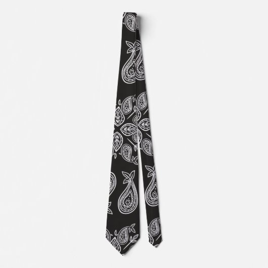Neck Tie-Classic Paisley Elegance ネクタイ (正面)