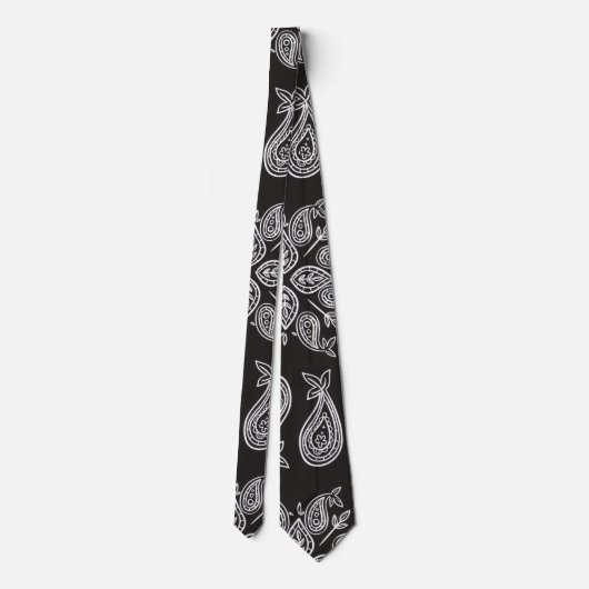 Neck Tie-Classic Paisley Elegance ネクタイ (裏面)