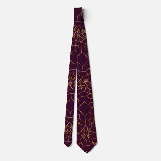 Neck Tie-Classic Paisley Elegance ネクタイ (裏面)