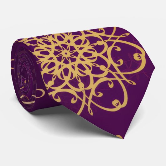 Neck Tie-Classic Paisley Elegance ネクタイ (ロール)