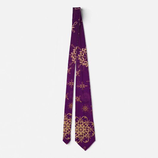 Neck Tie-Classic Paisley Elegance ネクタイ (裏面)
