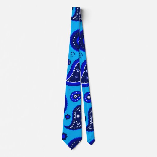 Neck Tie- Classic Paisley Elegance ネクタイ (正面)