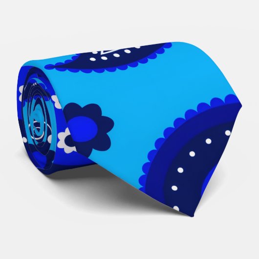 Neck Tie- Classic Paisley Elegance ネクタイ (ロール)