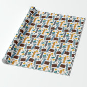 Neck Tie Wrapping Paper ラッピングペーパー (アンロールド)