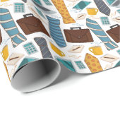 Neck Tie Wrapping Paper ラッピングペーパー (ロールコーナー)