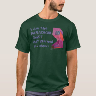 Neckerの立方体の範例の転位 Tシャツ