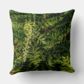 Necklace Pod Welcomes Spring Throw Pillow クッション (裏面)