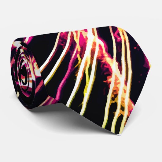 Necktie Buddy Fireworks Pattern ネクタイ (ロール)