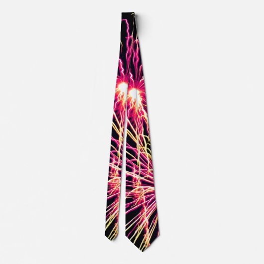 Necktie Buddy Fireworks Pattern ネクタイ (裏面)