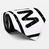 Necktie with White and Pink Wayward Logo  ネクタイ (ロール)