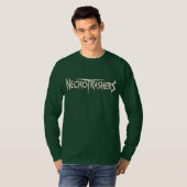 Necro TrashersメタルバンドロゴTシャツ Tシャツ (正面フル)